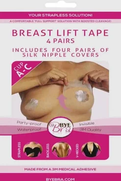 Bye Bra A-C with Silk Nipple Covers