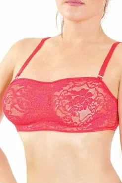 Coquette Bralette (Black, White, Red)