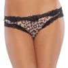 Coquette Crotchless Brown Leopard Panty