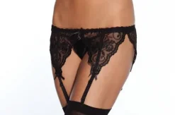 Coquette French Lace Garter Belt