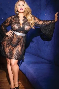 Coquette Lace Chemise Plus