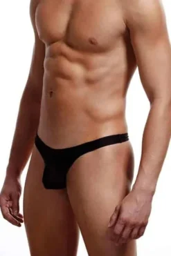Envy Black Low Rise Thong E034/BK