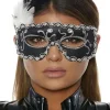 Forplay Black Masquerade Mask