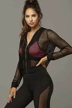 Seven Til Midnight Netting Hoodie