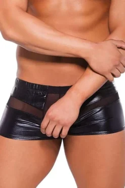 Zeus Wet Look Shorts